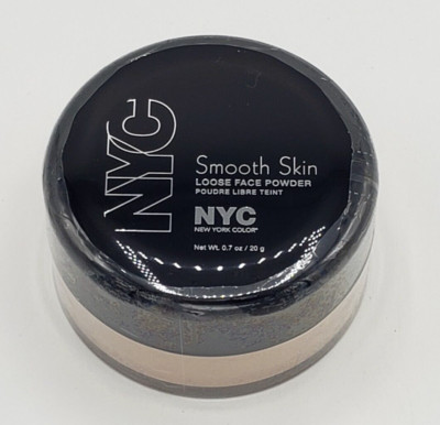 NEW N.Y.C. New York Color Smooth Skin Loose Face Powder 742A NATURALLY BEIGE