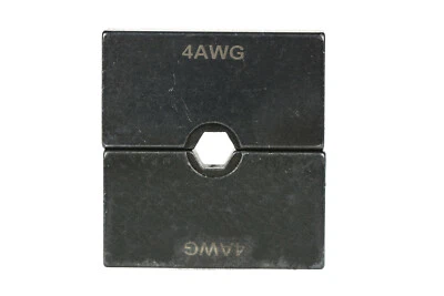 TEMCO INDUSTRIAL TH0005 single size Die set for wire size 4 AWG