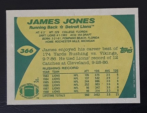 1989 Topps NFL Official Football Trading Cards (1-393) Pick Your Card - Picture 277 of 293