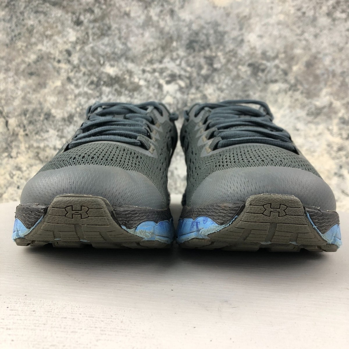 Under Armour Men's Size Charged Intake Exo Gray Water Sneakers