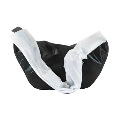 BALENCIAGA X ADIDAS Leather Belt/Fanny pack Trefoil Logo In Black