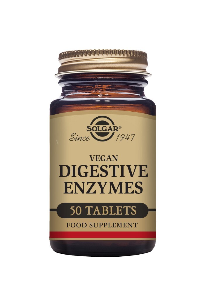 Solgar Vegan Digestive Enzymes 50 Tablets - Image 2