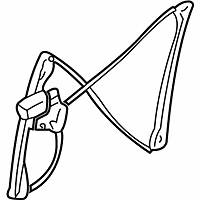 Regulador Asm-Ventana Puerta Lateral Delantera GM Referencia Nº 22702137 Foto 2 de 2