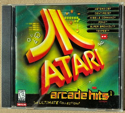 Atari Arcade Hits PC CD ROM WIN 95/98 Hasbro Interactive Game ...