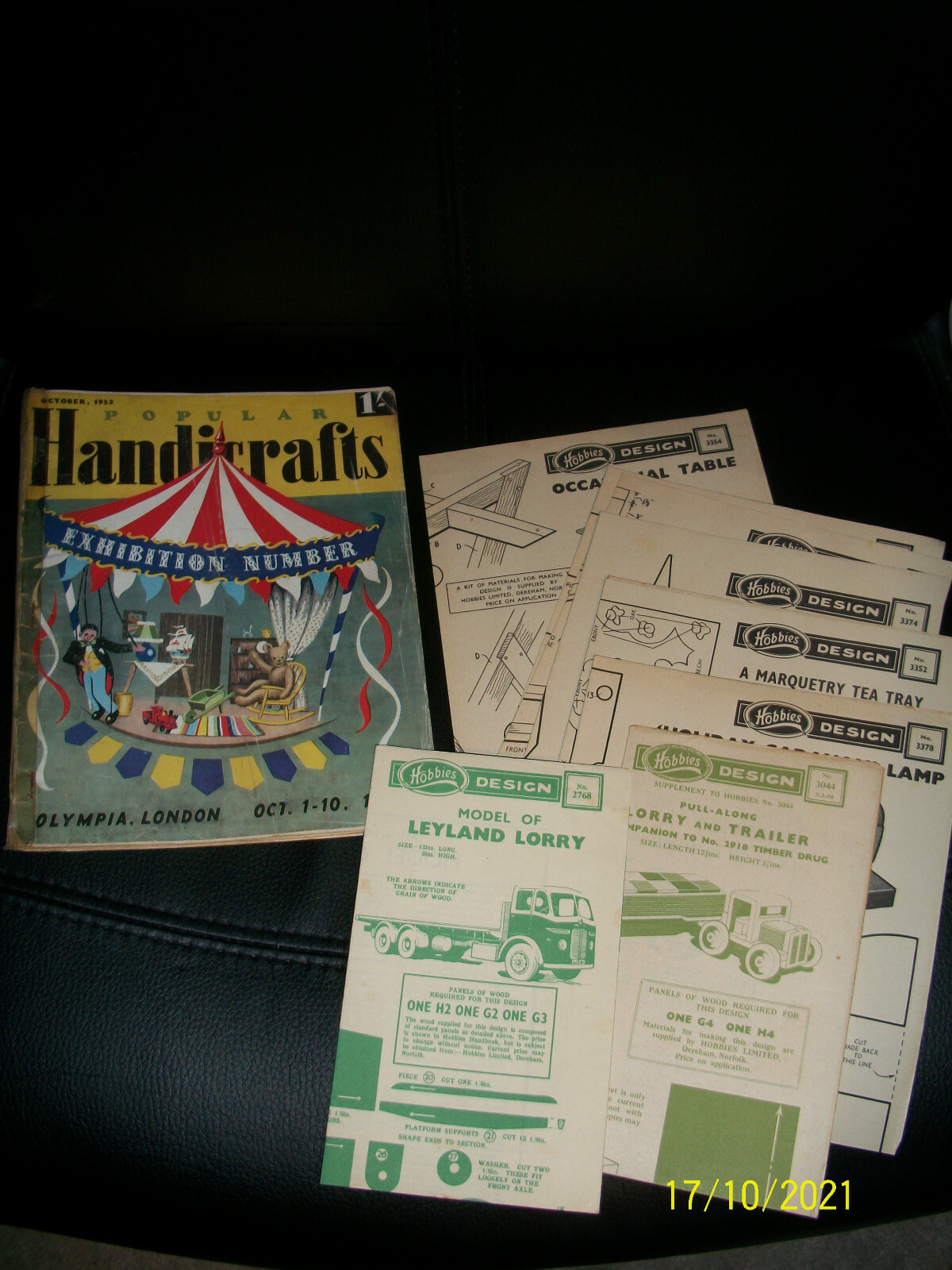 Popular Handicrafts Magazine 1953년 10월 1일~10일, 런던 올림피아 전시회 호 2