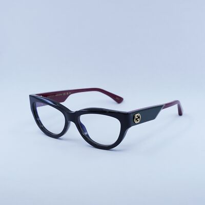 New GUCCI GG1665S 001 Shiny Black/Clear to Nicotine  display picture 3