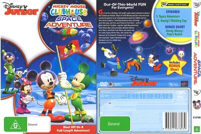 798 AA NEW SEALED DVD REGION 4 DISNEY MICKEY MOUSE SPACE ADVENTURE