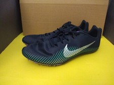New Nike Zoom Rival M9 Track Field Spikes Men Blue AH1020-300 Size 13 No Spikes