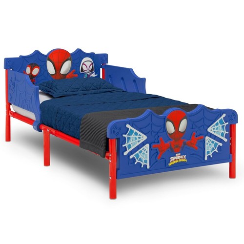 Cama infantil en 3D de Spidey y sus increíbles amigos, azul Gitf para niños..... - Picture 1 of 10