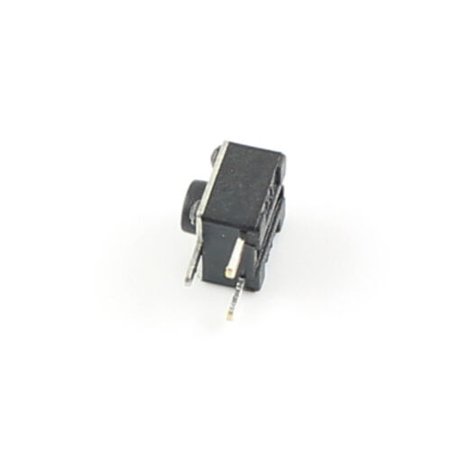 100Pcs Momentary Tactile Tact Push Button Switch 3 Pin Right Angle 4.5x4.5x3.8mm - Picture 4 of 6