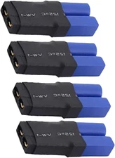 4pcs EC5 to Traxxas ESC/Charger Adapters for Zee Batteries