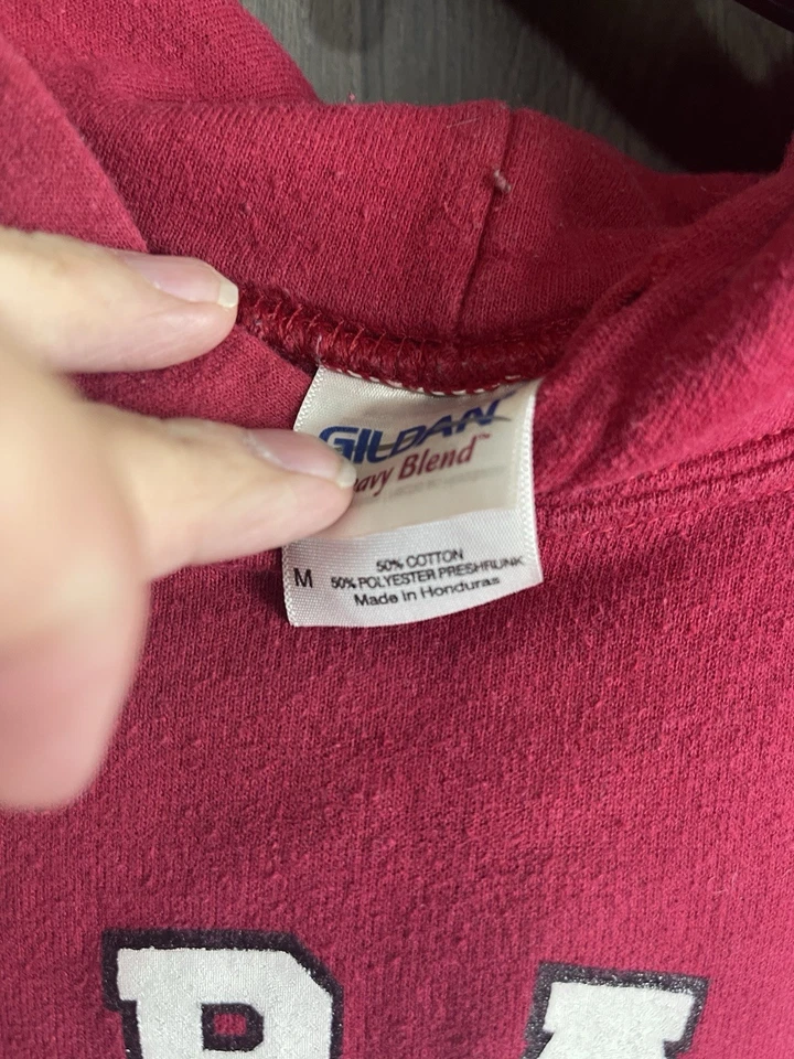 NCAA Alabama Crimson Tide Hoodie Sweatshirt Adult Medium Red - Image 4 of 4