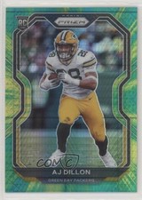 2020 Panini Prizm Rookie Hyper Prizm /175 AJ Dillon #364 0c3