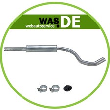 Auspuff Mittelschalldämpfer Seat Arosa (6H) & VW Lupo (6X1, 6E1) 1.0 1.4