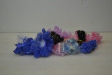 Lot of hook and loop attach doll hair