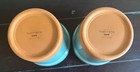 Tiffany & Co Set of 2 Terra-Cotta Blue Glazed Flower Pots small - unused — photo 3
