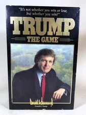 Vintage! TRUMP THE GAME by Milton Bradley (original 1989 version) in box