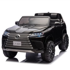 Licensed LEXUS LX600 24V Two-seater Kids Ride On Car W/Parents Control,Seat wi