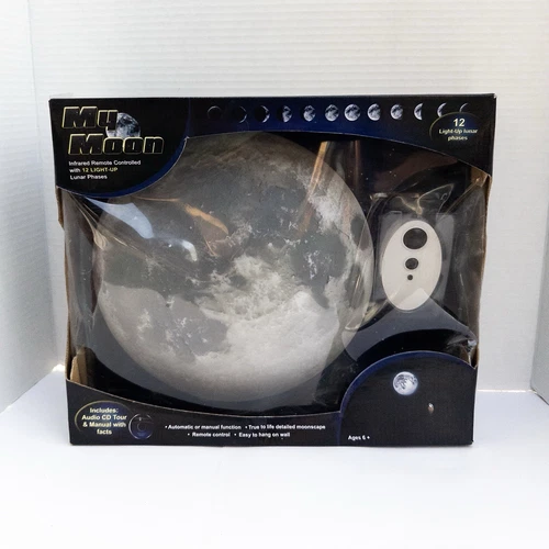 Moon In My Room Uncle Milton Explore It Light Up Lunar Phases- NEW OPEN BOX