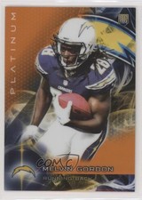 2015 Topps Platinum Rookies Orange Refractor Melvin Gordon #105 lz8