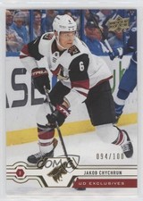 2019-20 Upper Deck UD Exclusives 94/100 Jakob Chychrun #159 8we