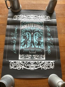 LUCINDA WILLIAMS Live At The Filmore  poster original record store promo 2005