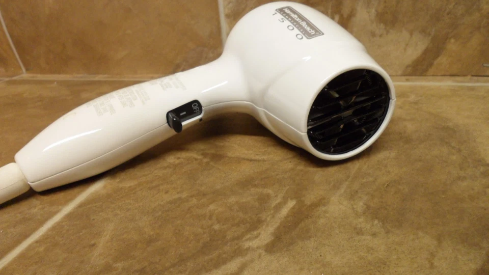 Sunbeam 1500 Wall Mount Hair Dryer Hotel Style Compact - Image 4 of 4