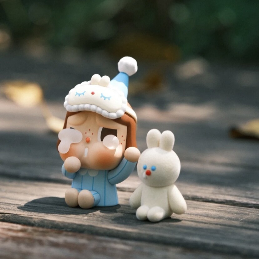 その他 POPMART CRYBABY SLEEPY BABY BLUE PAJAMAS Crybaby Blue Pajamas Limited Edition Blind Box Toy Gift | eBay