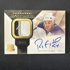 2010-11 THE CUP RYAN SMYTH /75 SIGNATURE PATCHES KINGS