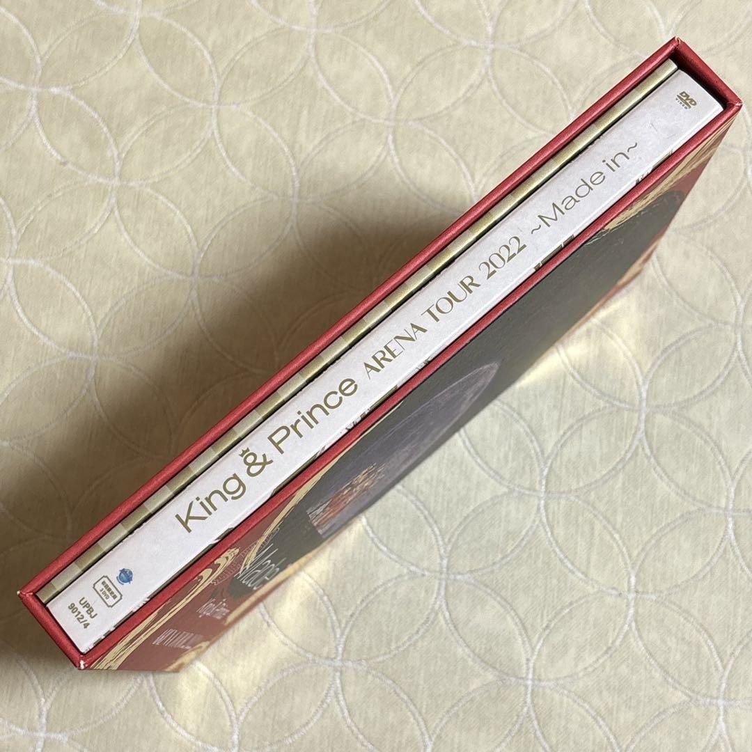 King & Prince/ARENA TOUR 2022～Made in～ First Limited Edition/3 Disc Set King & Prince/Arena Tour