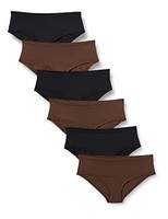 Amazon Essentials Damen Mikrofaser UnterwäSche Hipster & String 6Er-Pack 38