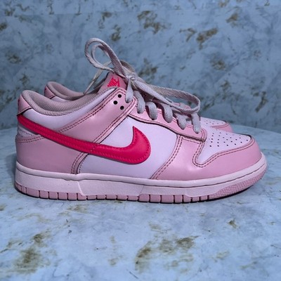 Nike Dunk Low Womens Size Shoes Pink Athletic Low Top Trainer Fashion  Sneakers