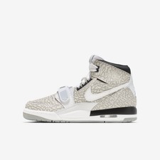 Nike Air Jordan Legacy 312 GS AT4040-100 Kids Casual Shoes White/Gray-Black