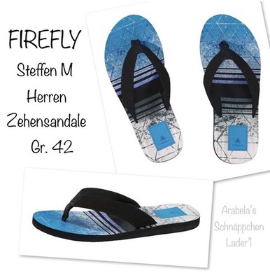 FIREFLY Firefly Steffen M Zehensandale blau/grau Grösse 42 NEU