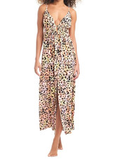 Bar III Women's Animal-Print Swim Cover-Up Maxi Dress Sizes XS, S, M - NWT 88