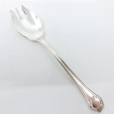 Pompeian (1930) by Reed & Barton Silverplate 5 1/8" Ice Cream Fork No Monogram