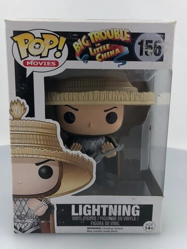 Funko POP! Movies Big Trouble in Little China Lightning #156 DAMAGED BOX