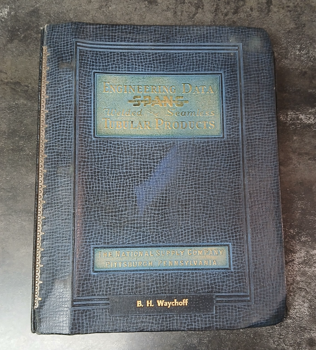 SPANS Tubular Engineering Products Data Ref Manual 3-Ring Binder