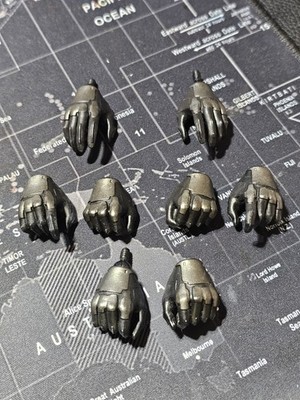 GI JOE Snake Eyes FIGzero ThreeA  ThreeZero Hands Set Fists Trigger Gripping 1/6