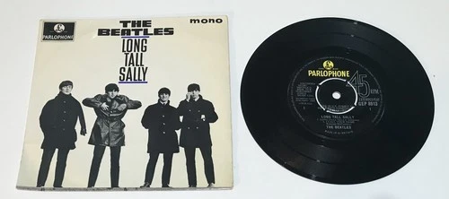 The Beatles ‎" Long Tall Sally " UK 7" EP Parlophone Record Label 1964
