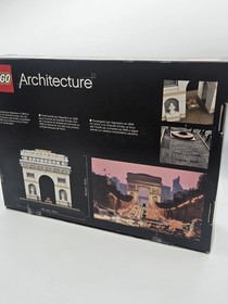 LEGO ARCHITECTURE: Arc de Triomphe (21036)-Brand New In Factory Sealed Box