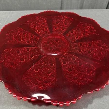 L.G. Wright Ruby Red Panel Grape 17 1/2”