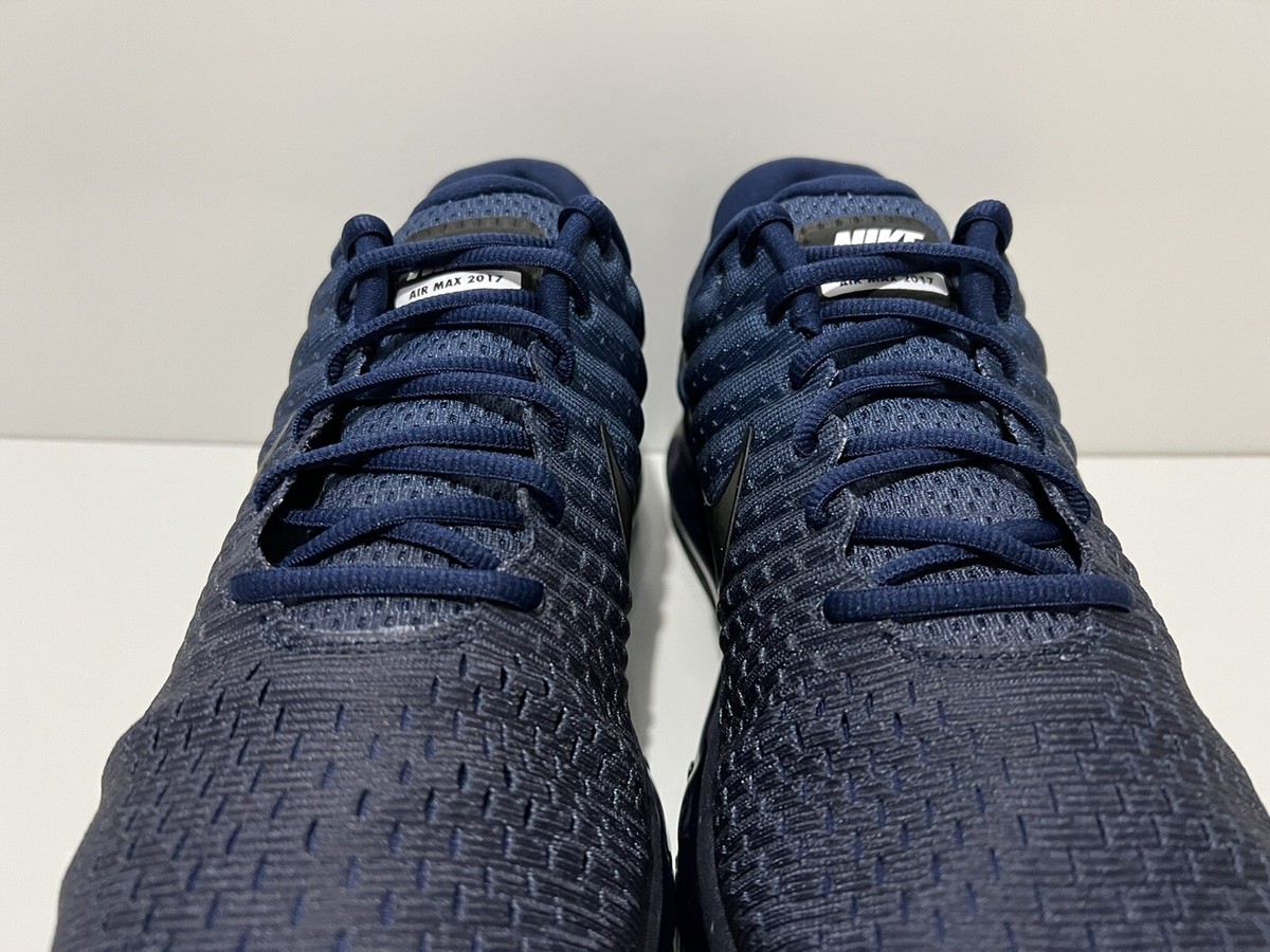 Nike Air Max 2017 Binary Blue Obsidian/Black 849559-405 Sz 13 | eBay