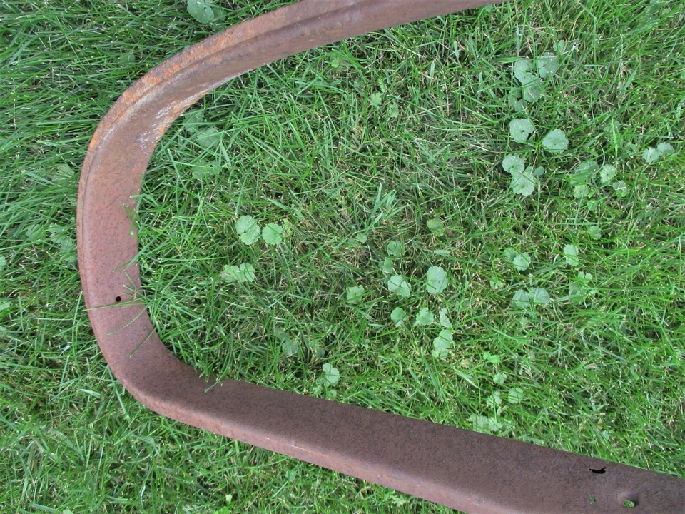 1935 1936 1937 Ford Sedan Delivery Rear Door Window Garnish Molding Trim Rusty - Image 3 of 4