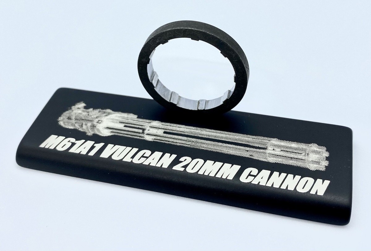 M-61 20MM Cannon Barrel Section Inert F-18 14 15 16 22 Desk Model