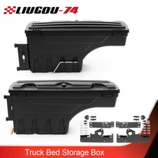Fit For 05-20 Toyota Tacoma Rear Truck Bed Storage Box Toolbox Left Right Side Fit For 05-20 Toyota Tacoma Rear Truck Bed Storage Box Toolbox Left Right Side