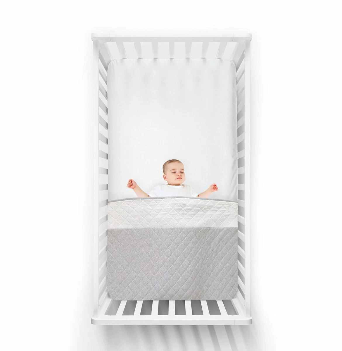 Bubba blue top cot bumper