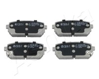 Ashika 51-0K-K10 Bremsbelagsatz, Scheibenbremse Hinten FüR KIA