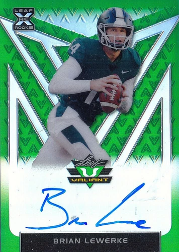 2020 Leaf Valiant Brian Lewerke #BA-BL1