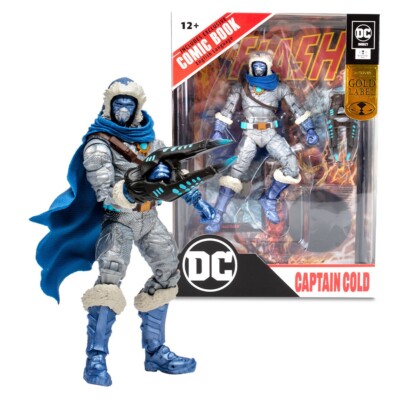 DC Multiverse McFarlane Collector Edition Captain Cold (The Rogues) Platinium Wave 9 18 cm